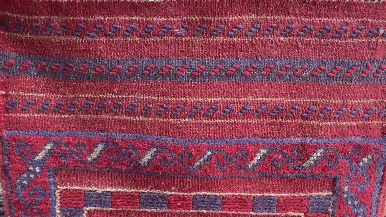 Runner Rug, 2x8 Ft Afghan Hand Knotted Runner Rug, Mashwani Runner Rug, Vintage Geometric Runner Rug, Oriental Wool Rug, Hallway Runner Rug.