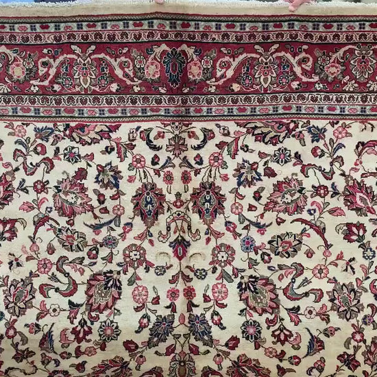 Amazing Afghan High Quality Rug 8x10 Ft Natural Hand Knotted Wool Rug, Florals design Rug, Good Pile Vintage Rug Bedroom Rug Living Room Rug