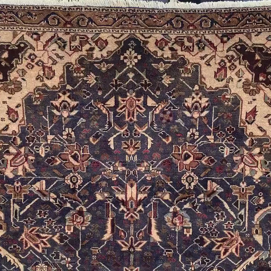 Vintage Afghan Rug 5x7 Hand knotted Wool Rug, One of a kind Antique Rug, Oriental Baluchi Area Rug, Best for Living Room Bedroom Office Rug.