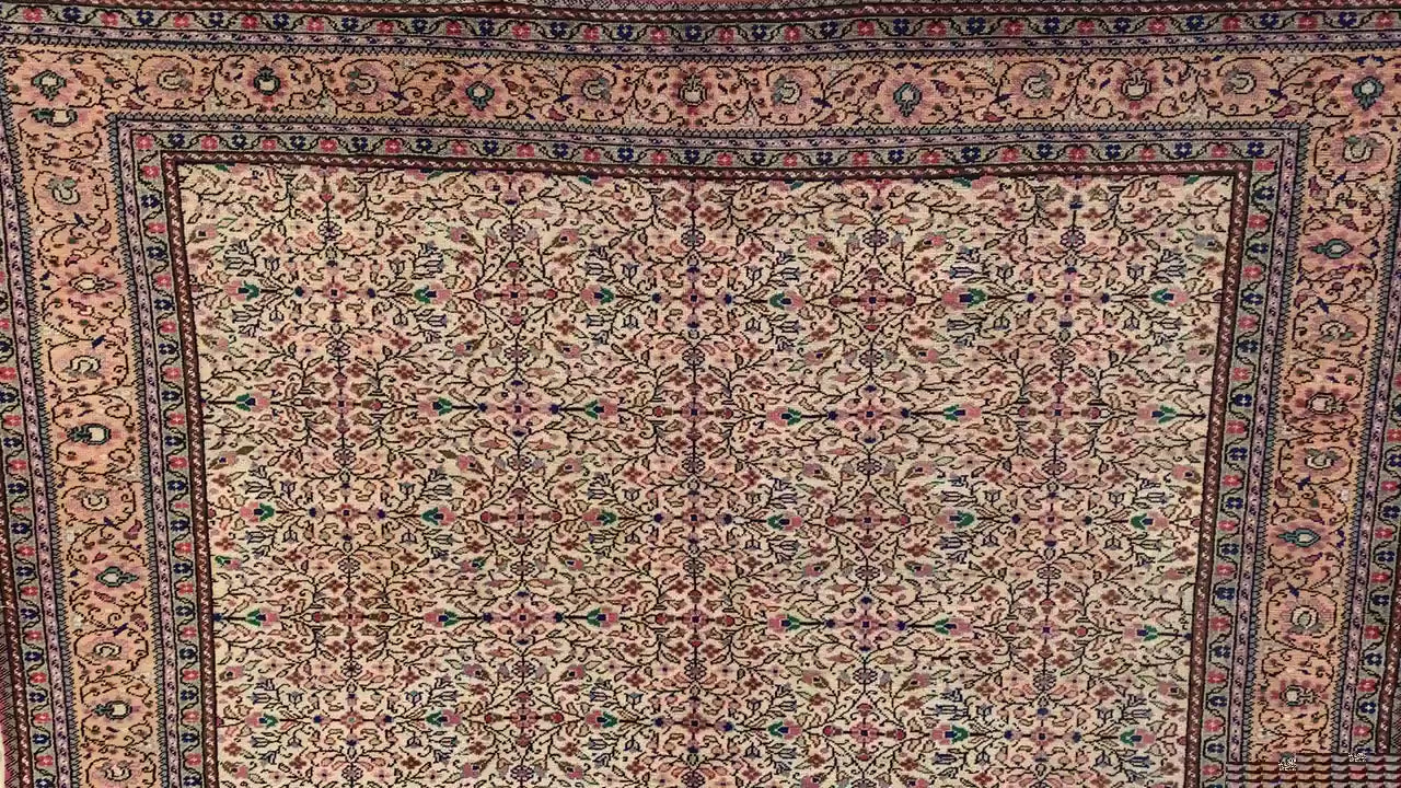 Amazing Turkish Rug, 6x9 Ft Hand knotted Vintage Wool Rug, Good Quality Turkish Rug, Home Decoration Rug, Dining Table Rug, Living Room Rug.