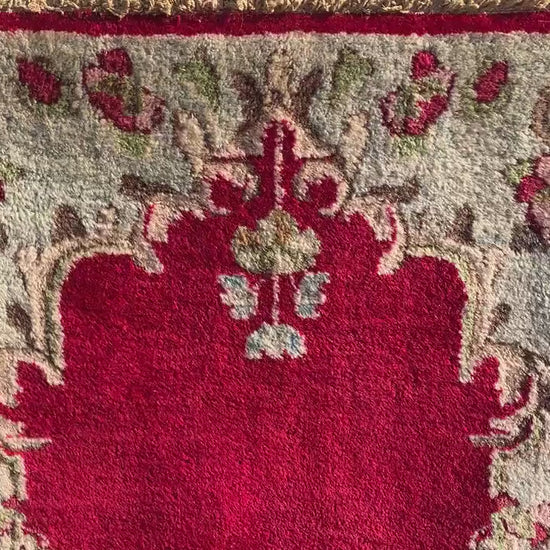 Amazing Small Vintage Rug, 2x4 Ft Hand knotted Wool Rug, Geometric Area Rug, Small Afghan Rug, Small Hallway Rug, Oriental Rug, Kitchen Rug.