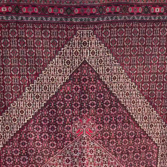 7x10 ft Vintage Geometric Rug, Hand Knotted Wool Rug, High Quality Rug Antique Oriental Rug, Home Decor Rug Dining Room Rug Living Room Rug.
