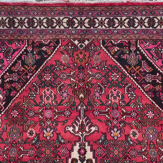 Vintage Collectors Rug 7x10 ft Handmade Afghan Rug Oriental Wool Rug Caucasian design Rug Turkmen Tribal Rug Antique Floral Rug Bedroom Rug.